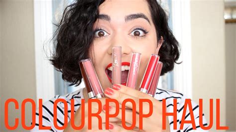 Colourpop Haul Laura Neuzeth Youtube