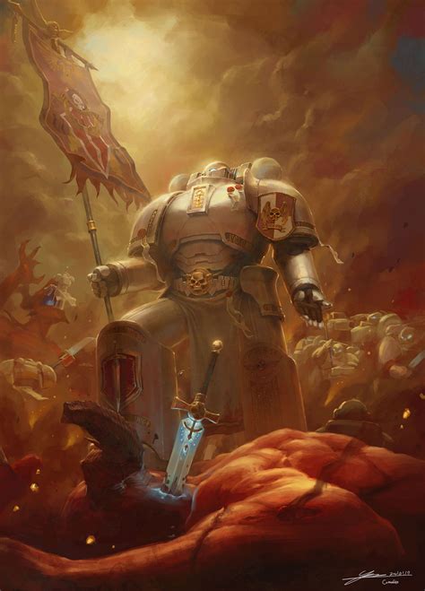 ArtStation - Warhammer40k-Greyknights Fan art 2021