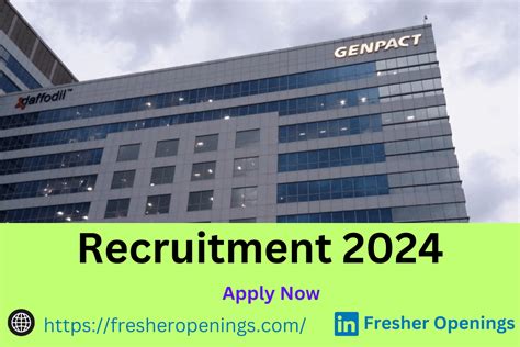 Genpact Virtual Recruitment Drive 2024 Hiring For Freshers