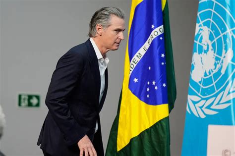 With Trump absent, Gavin Newsom takes center stage at COP30 - Newsweek