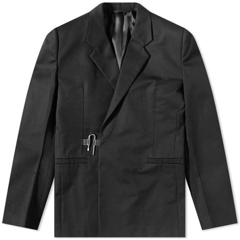 Givenchy U Lock Slim Blazer Black End