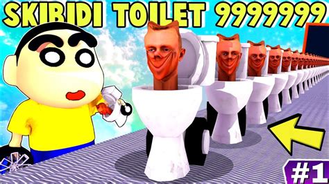 Shinchan Opened SKIBIDI TOILET Factory With Hon In Roblox Super Hero