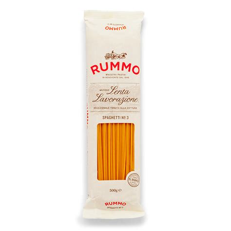 Rummo Spaghetti No 3 Pasta In 500g Packs