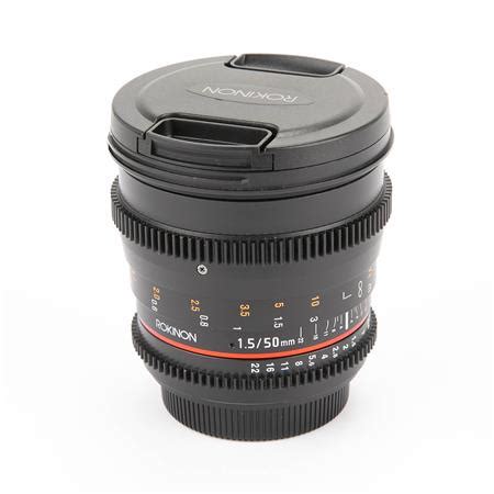 Used Rokinon Mm T Cine Ds Lens For Canon Ef Mount Groups