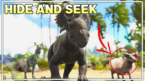 Dinosaur Hide And Seek Ark Survival Evolved Youtube