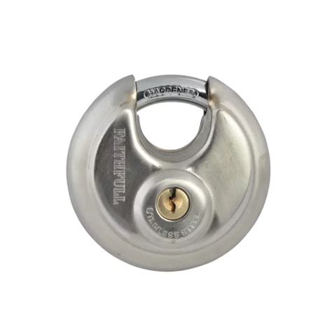 Buy Stainless Steel Discus Padlock 70mm Online Hydraulic Megastore