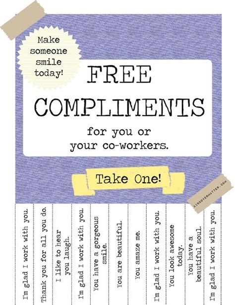 Give A Compliment On National Compliment Day Artofit