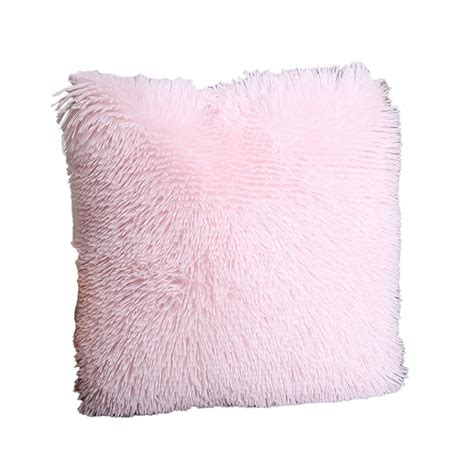 Fluffy Pillow Super Soft And Plush Faux Fur Accent Pillow