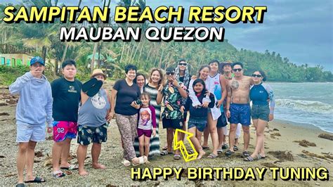 Sampitan Beach Resort Mauban Quezon 1hb Bros Tv Youtube