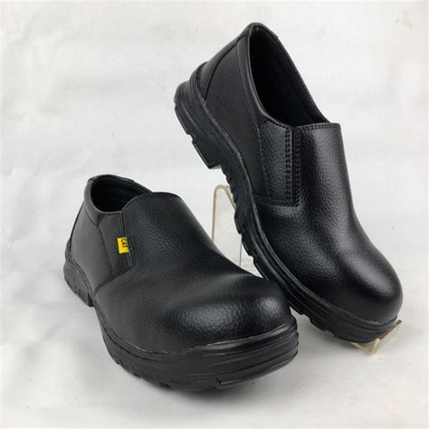 Jual 44 Dan 45 Big Size Safety Shoes Sepatu Kerja Ujung Besi Slip On