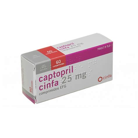 Captopril 25 Mg Tabletas