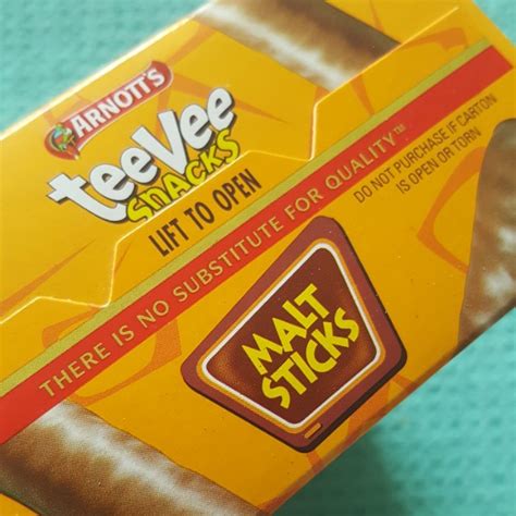 Arnott's TeeVee Snacks Malt Sticks, Food & Drinks, Chilled & Frozen ...