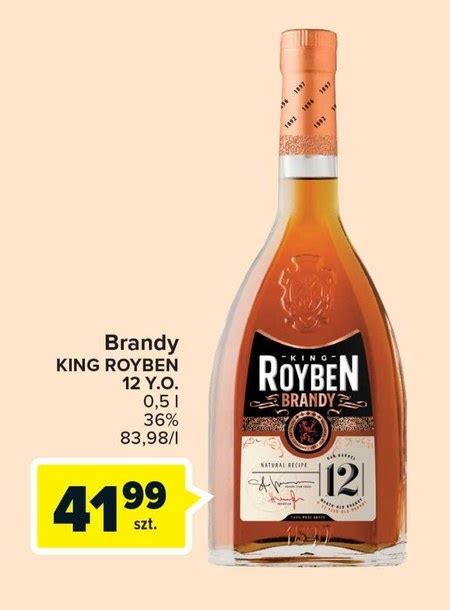 Brandy King Royben Promocja Carrefour Ding Pl