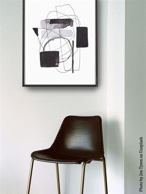 Black White Modern Art Art Minimalist Print Abstract Art - Etsy | Minimalist prints, Small ...