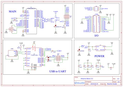 Arduino Nano 3 Schematic Arduino Nano Pinout And Complete Tu