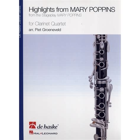 Highlights From Mary Poppins [4 Clarinets] R M Sherman R B Sherman