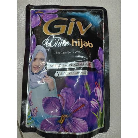 Jual Giv White Hijab Sabun Cair 400 Ml Shopee Indonesia