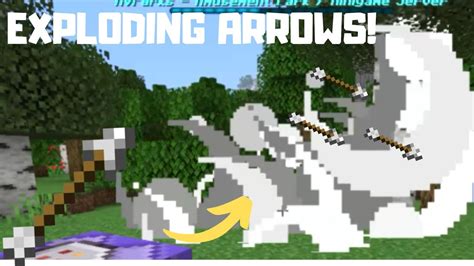 How To Make Exploding Arrows In Minecraft Super Easy Tnt Arrows