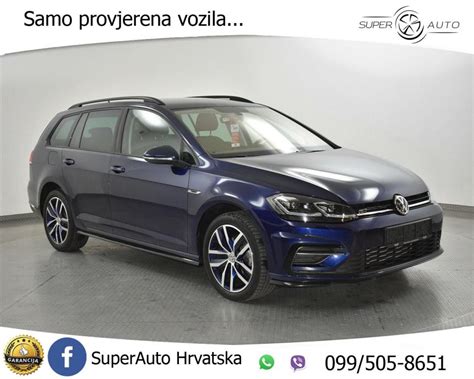 Vw Golf Var Tdi R Line Sport Hp Virtual Led Navi Acc God