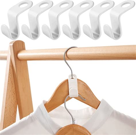 Pcs Clothes Hanger Connector Hooks Plastic Cascading Hanger Hooks