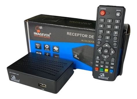 Kit Conversor Digital Hd Hdtv E Antena Interna Digital De Tv Frete Gr Tis