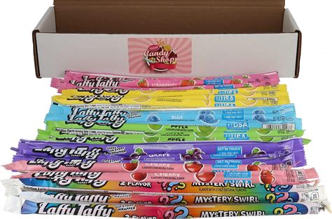 Secret Candy Shop Laffy Taffy Ropes Variety Pack Of 7