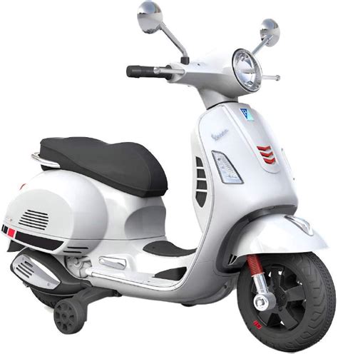 Moto Elettrica Vespa Piaggio Gts V Bianca Con Bauletto E Paravento Nm