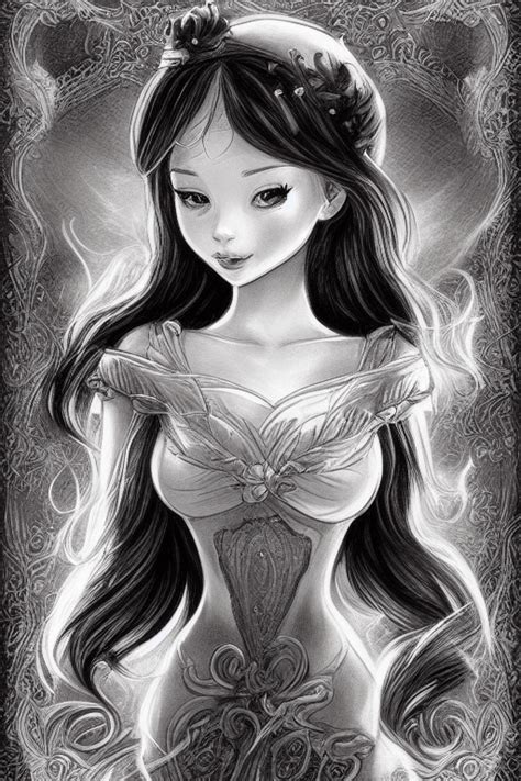 Linda Princesa Al Estilo De Charlie Bowater Disney Y Pixar Y Artgerm