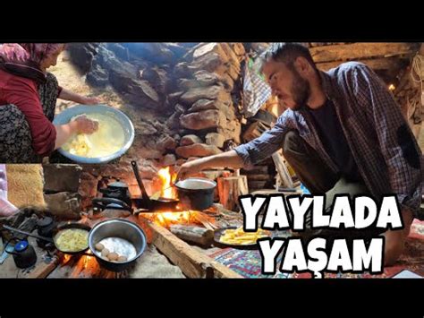 YAYLADA SABAH KAHVALTISI YAYIK GÜNÜ SON TEREYAĞLAR YouTube