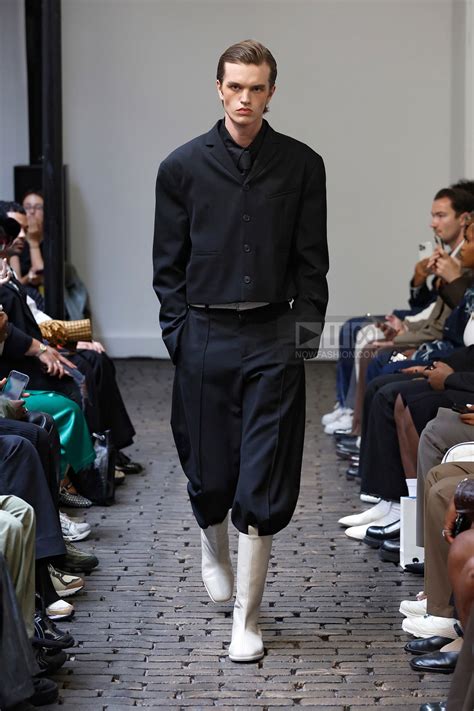 Bianca Saunders Fashion Show Runway Menswear Spring Summer 2025