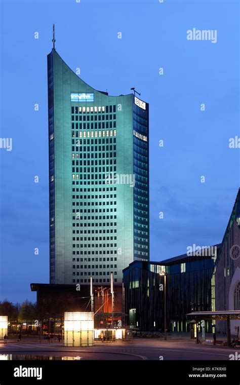 Panorama tower leipzig hi-res stock photography and images - Alamy