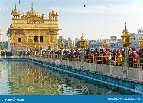 Golden Temple In Amritsar Punjab India Editorial Stock Image Image