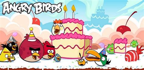 Rovio Celebrates Angry Birds 2nd Birthday With 15 New Birthday Cake