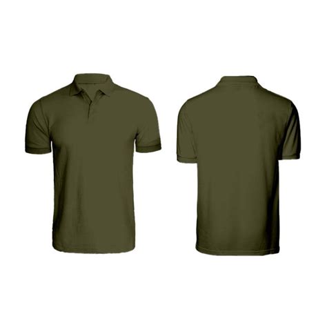 Polo Hijau Army Desain Kaos Oblong Kaos Polo Kaos