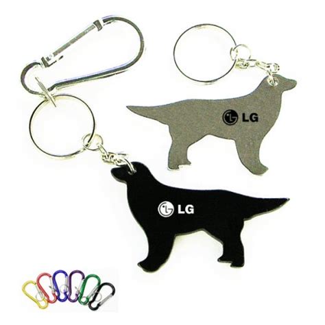 Personalized Dog Shape Bottle Opener With Carabiner Keychains - Bottle ...