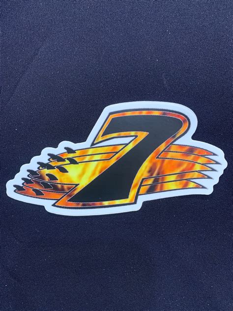 Sticker Flaming 7 — 7th Street Surf Shop | Ocean City, NJ