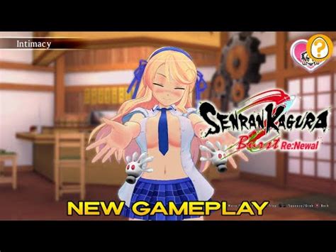 Uncensored SENRAN KAGURA Burst ReNewal Intimacy Teasing Katsuragi YouTube