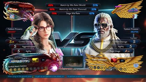 Tekken 7 ZeeThanos Julia VS Zainkhalid Leroy Rank Match YouTube