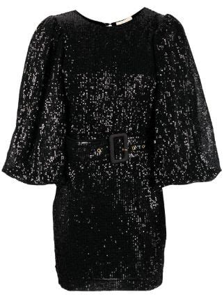 Bytimo Robe Courte Ornements En Sequins Farfetch