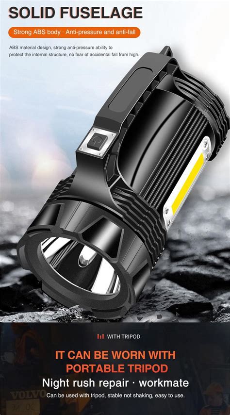 Led Explosion Proof Light Multifunctional Waterproof Flashlight Anti