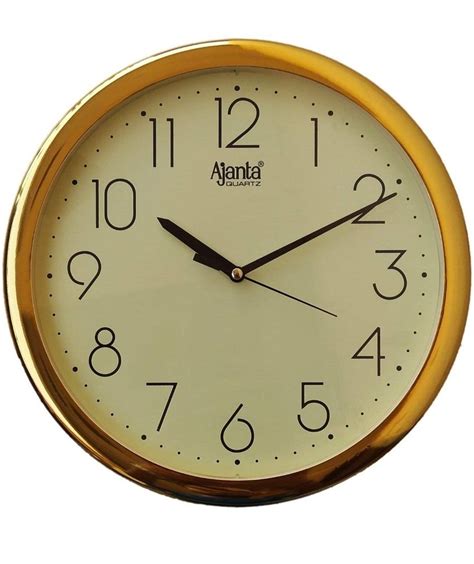 Anytime Ajanta Wall Clock 497 Size 10 Inch At Rs 335piece In Patna