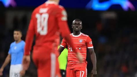 FC Bayern Sadio Mané suspendu pour le match de Bundesliga pour