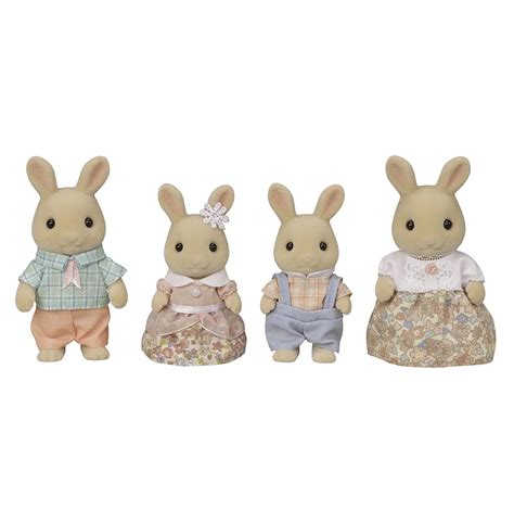 Acheter Sylvanian Families La famille lapin crème Sylvanian Fam