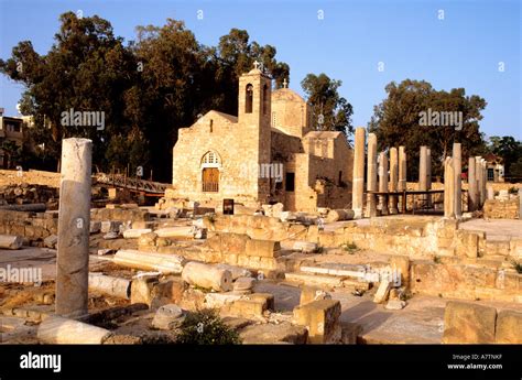 Cyprus Pafos Panagia Chrysopolitissa Church Of The Th Century And