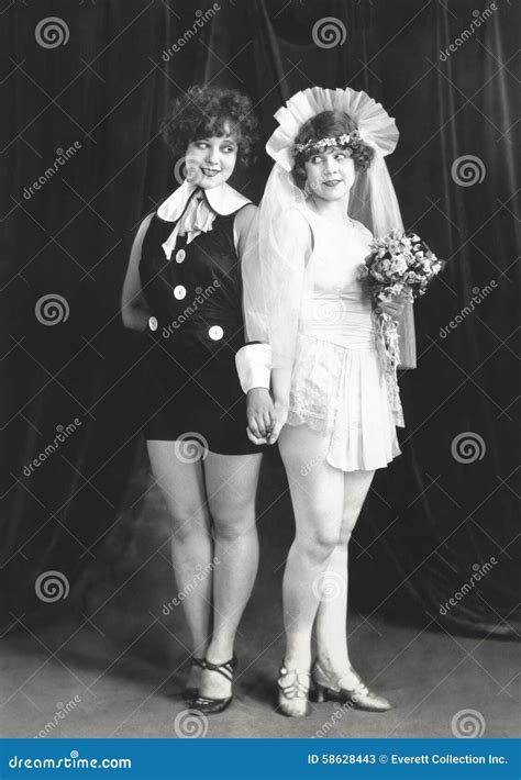 Lesbian Wedding Stock Image Image Of Ceremony Female 58628443