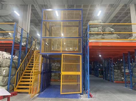 Industrial Heavy Duty Multi Tier Warehouse Rack Steel Mezzanine Floor