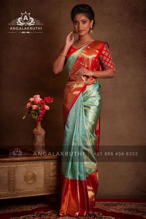 Kanchipuram Silk Sarees By Angalakruthi Bangalore India Worldwide