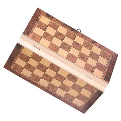 Jeu D Checs En Bois Jeu D Checs Pliable En Bois Pour Chiquier En