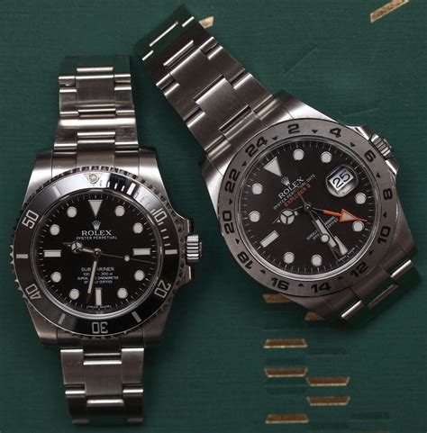 Which Rolex To Buy The Submariner Vs Explorer Ii Watch Comparison Review Page 2 Of 3