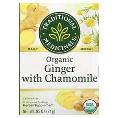 Traditional Medicinals Herbal Teas Organic Ginger With Chamomile